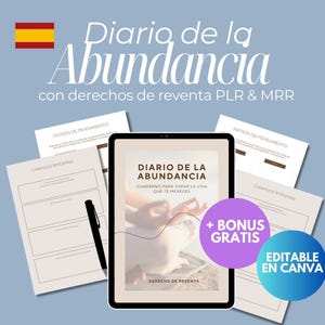 Abundance Journal: Law of Attraction Planner (PLR & MRR)