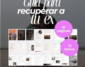 Guía para recuperar a tu ex | Recupera a tu amor | Imprimible