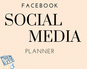 Facebook Social Media Planner with Resell Rights