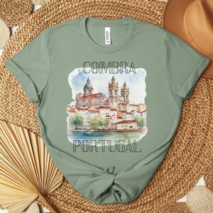 Coimbra Portugal Inspired tshirt, Portugal, Portuguese, gift for travelers, souvenir, destination, travel, galo de Barcelos, Portuguesa