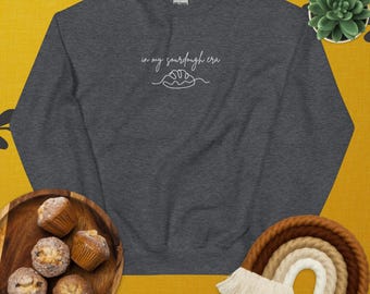 À mon époque, pain au levain, pain, boulanger, pâtisseries, cadeau, Noël, bio, pull, sweat à capuche, cadeau pour maman