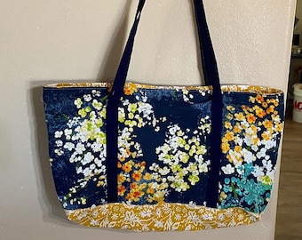 Canvas tote Bag pattern Sewing Tutorial