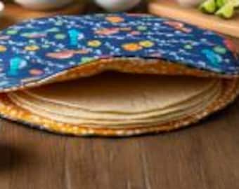 Mexican Fiesta Tortilla Warmer Pattern for Taco Night