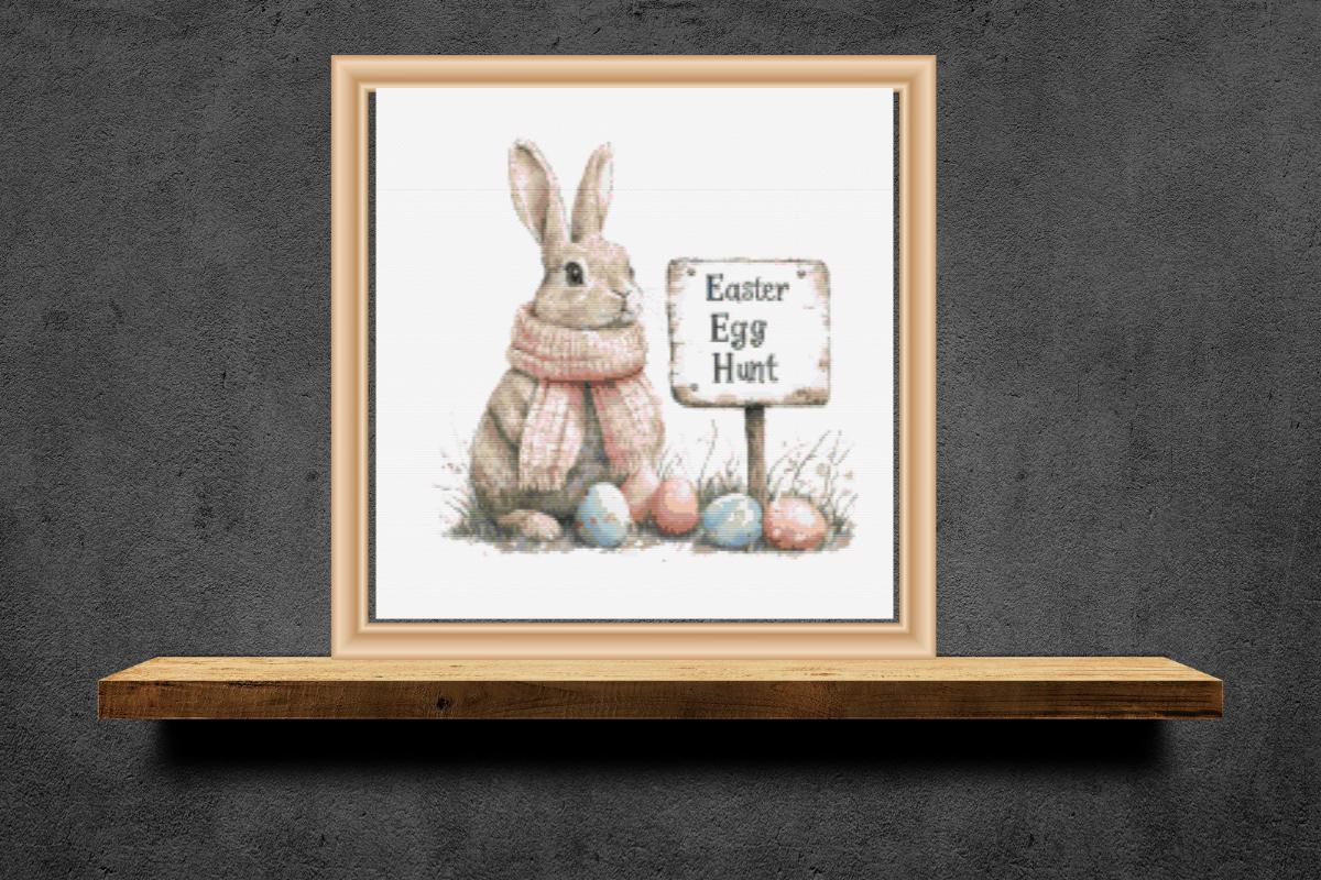 Easter Egg Hunt Cross Stitch Pattern - Etsy