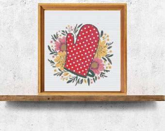 Potholder Cross stitch pattern