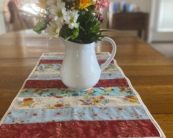 Quilt As You Go Table runner Pattern