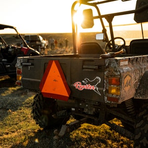 Rooster Pheasant Hunting Sticker