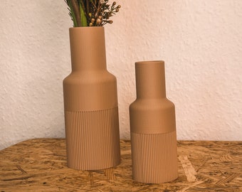 Vase futuristische - Minimalistisch - Modern - 3D Druck - Abstrakt - Blumen Gefäß - Dekovase - Geschenk für Einzug - Dekoration - Wohnzimmer