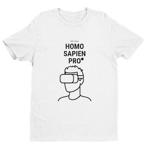 KNTG Homo Sapien Pro T-shirt Mens, Funny Science T-shirt