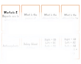 CCMA medication anatomy and physiology flashcards