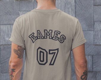 Eames 1907 T-shirt, gift for him, gift for architect, gift for interior designer, charles eames tee, eames shirt, mid century modern gift