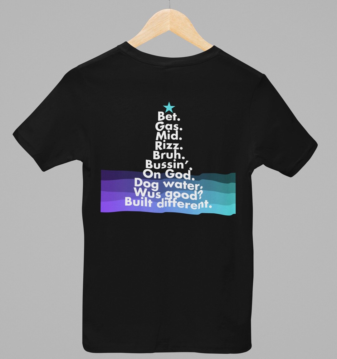 Personalized Teen Slang Shirt, Funny Shirt for Teenagers With Slang Words, Gift for Teen Boy