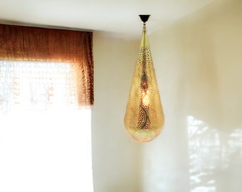 Moroccan brass table lamp, Moroccan lamp, Large Moroccan brass chandelier lighting, bronze lantern, Pendant Light Shade for boho decor