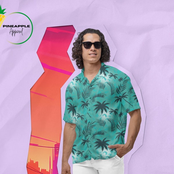 Premium Tommy Vercetti Linen shirt GTA shirt mens hawaiian shirt Hawaiian outfit personalized Hawaii shirt Aloha shirt 100% Linen shirt