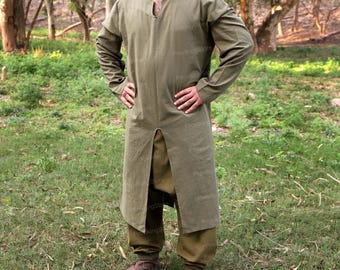 Viking Men Medieval Shirt, Renaissance Fair Tunic, Celtic Knight Pirate Costume, Medieval Fantasy LARP Outfit, Viking Norse Men Cosplay Top