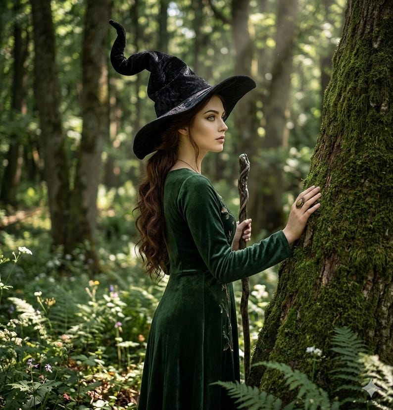 Renaissance Fair Witch Hat