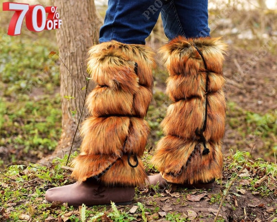 Calentadores peludos para las piernas -  España