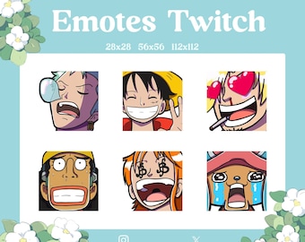 6 One Piece Emotes