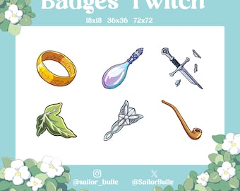 Twitch Badges - Lord of the Rings