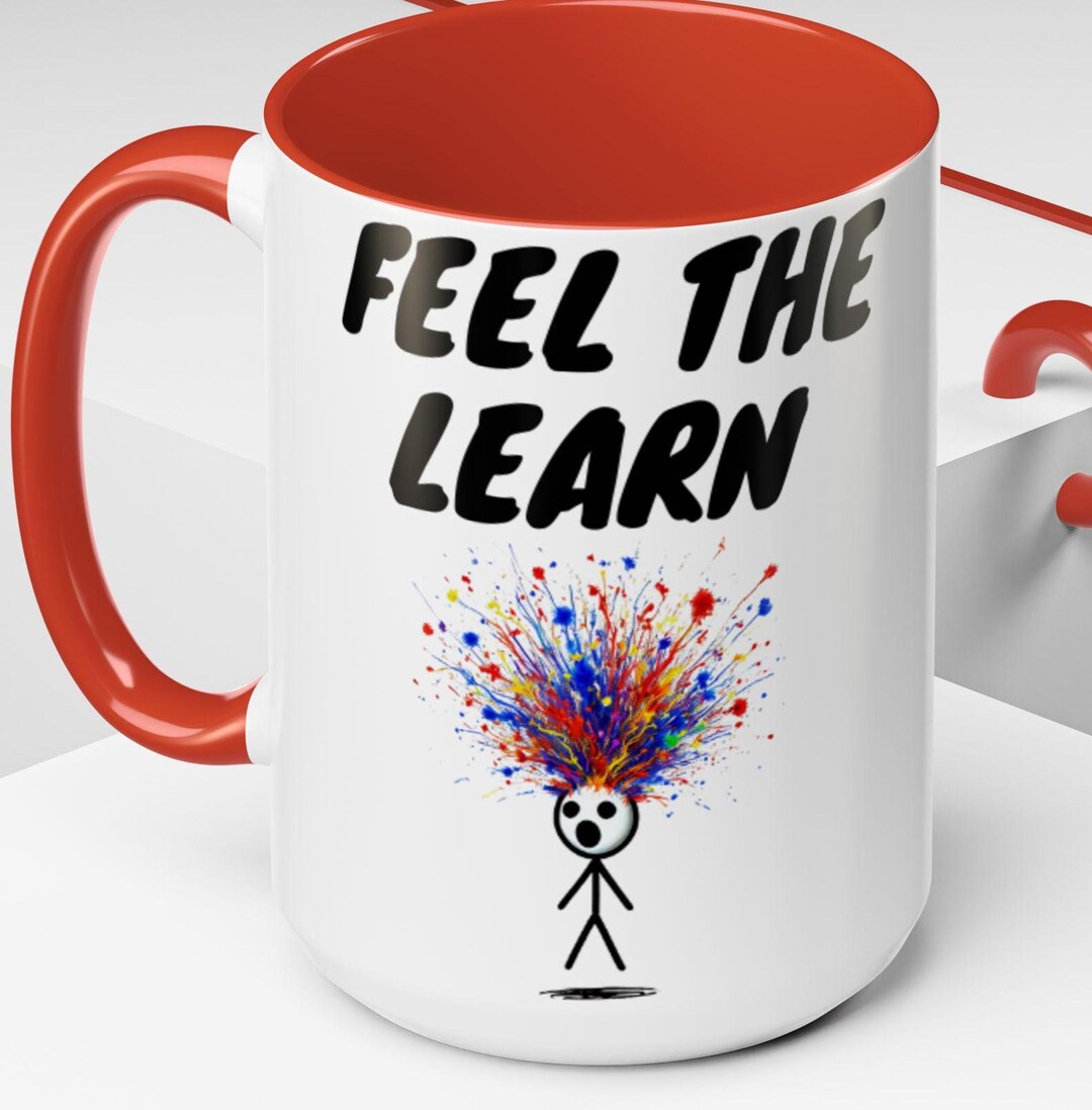 Funny Teacher Mug Gift: Exploding Brain Student Design - Etsy