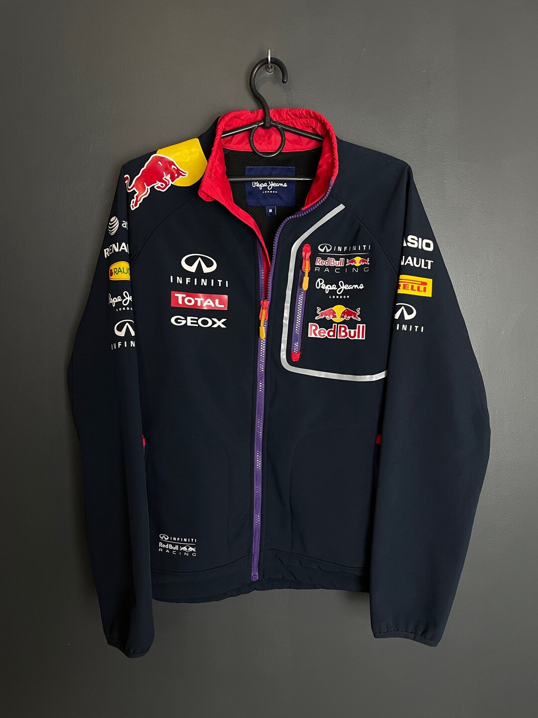 Pepe Jeans Red Bull F1 Racing Jacket - Etsy UK