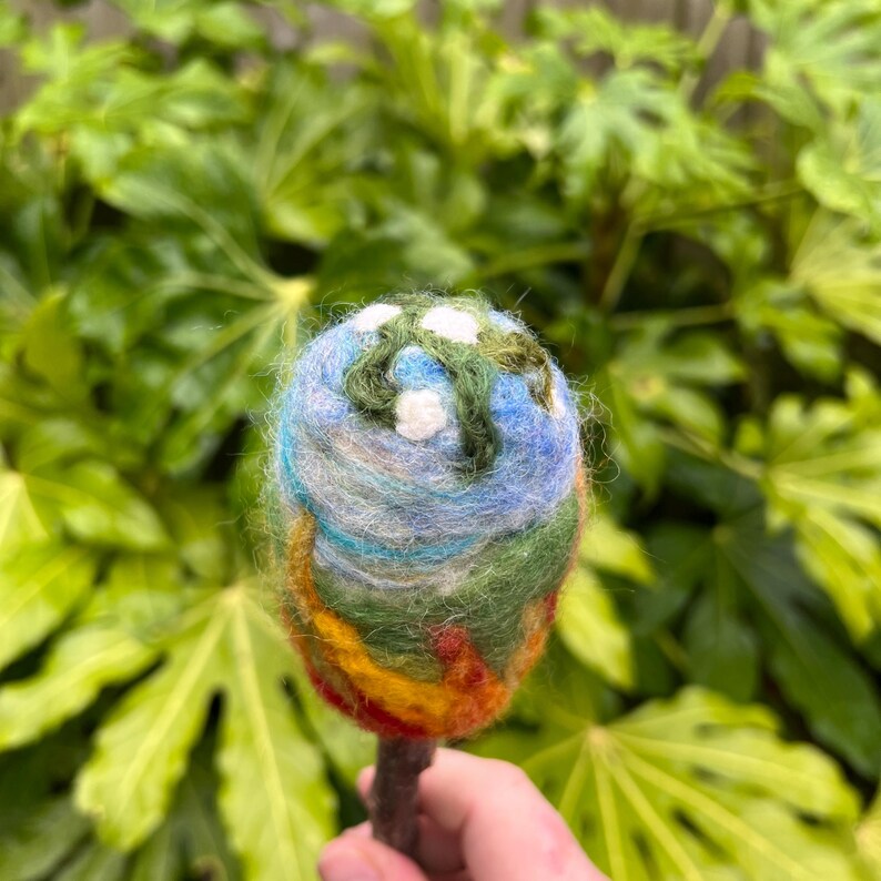 Close up view of the top of the Beltane beater head.