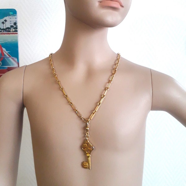 Karl Lagerfeld Pendentif Collier Sautoir Luxe Vintage