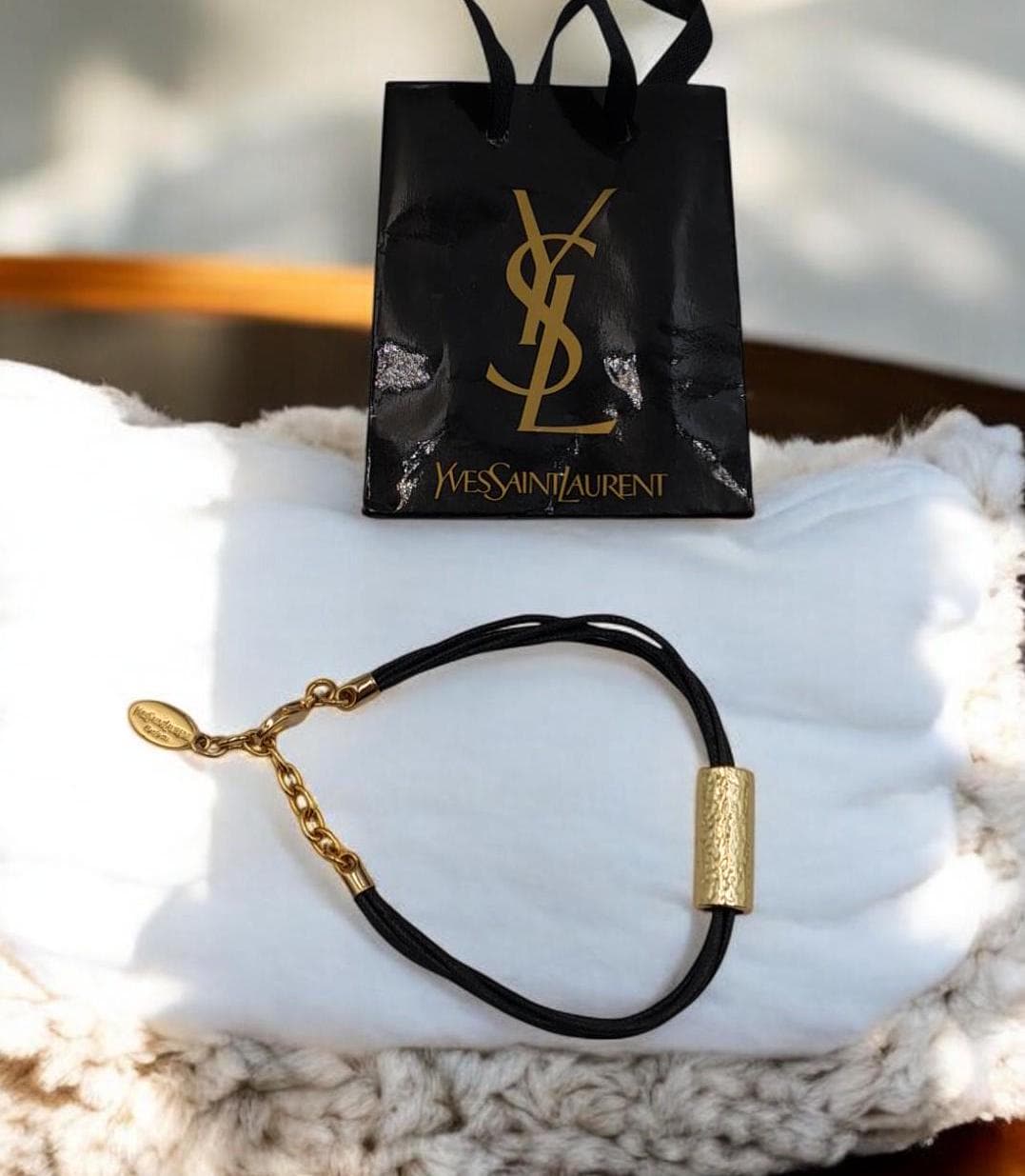 Bracelet vintage ysl France