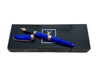 ヴィンテージ イヴ・サンローラン 万年筆：1984年製 フランス製 高級品