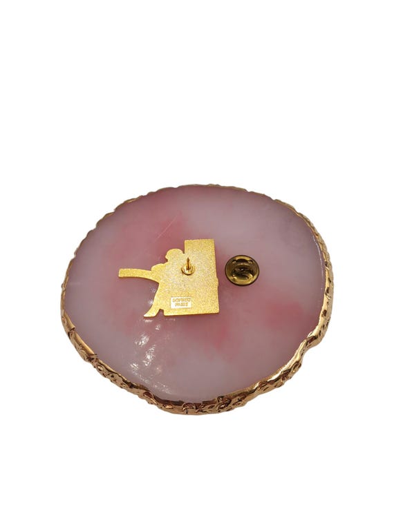 Broche (pin) HERMÈS - Badge VIP Rouge - Occasion - Thème H Hermès Paris France