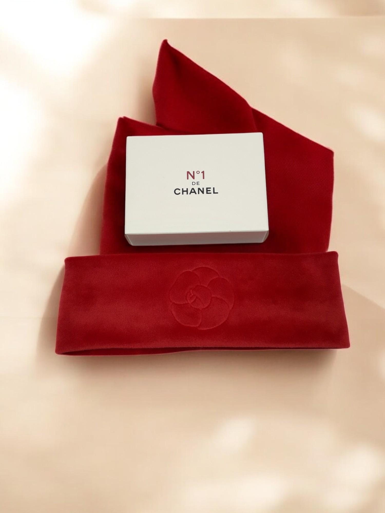 CHANEL Red Floral Hairband Chanel Headband - Etsy main image 4