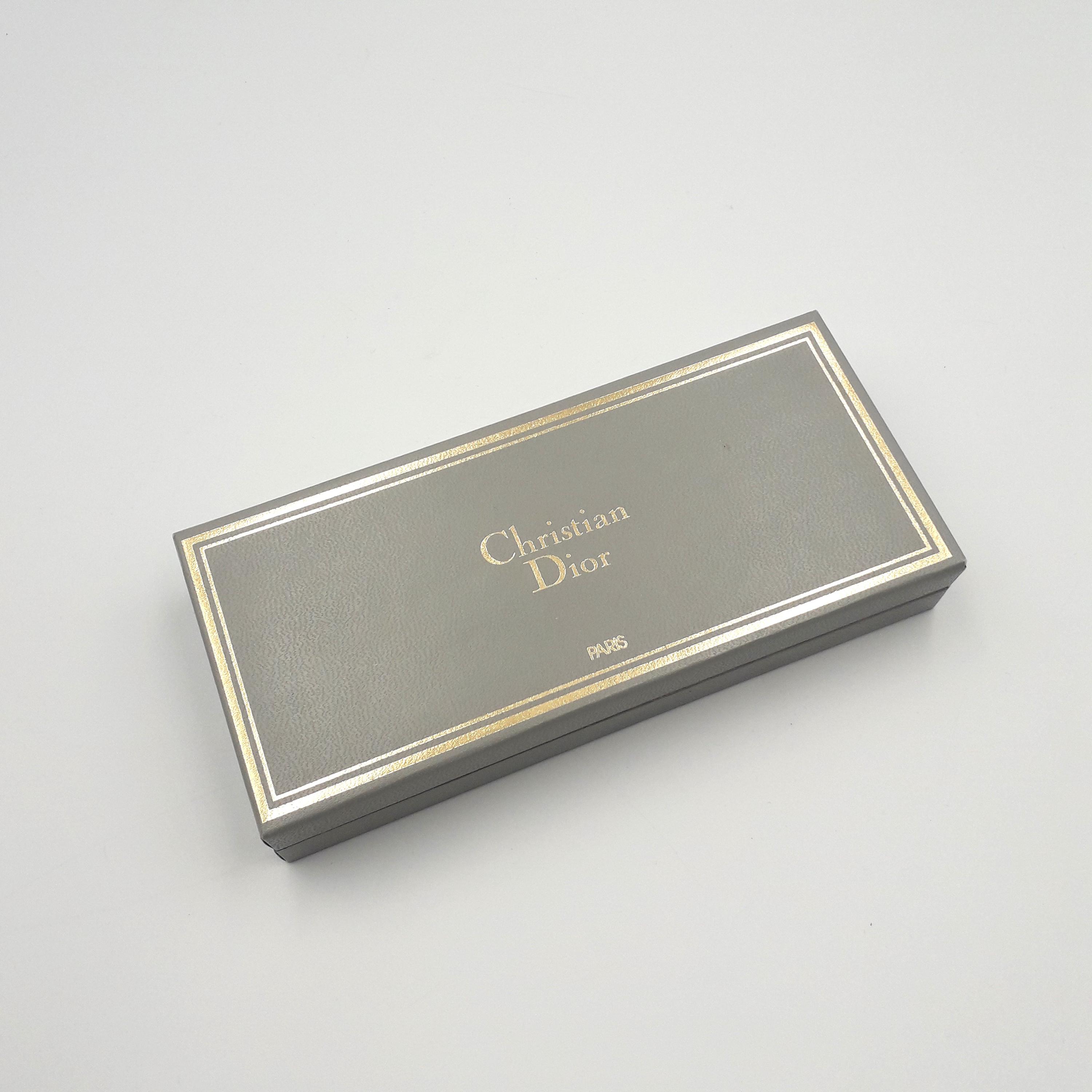 Dior 万年筆　CD 14k CHRISTIAN DIOR Luxury Vintage Gold Gilded Fountain Pen Made