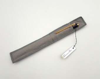 【最高級シルク】 Christian Dior ジレ ゴールド ペイズリー 刺繍 CHRISTIAN DIOR Luxury Vintage Gold Gilded Fountain Pen Made