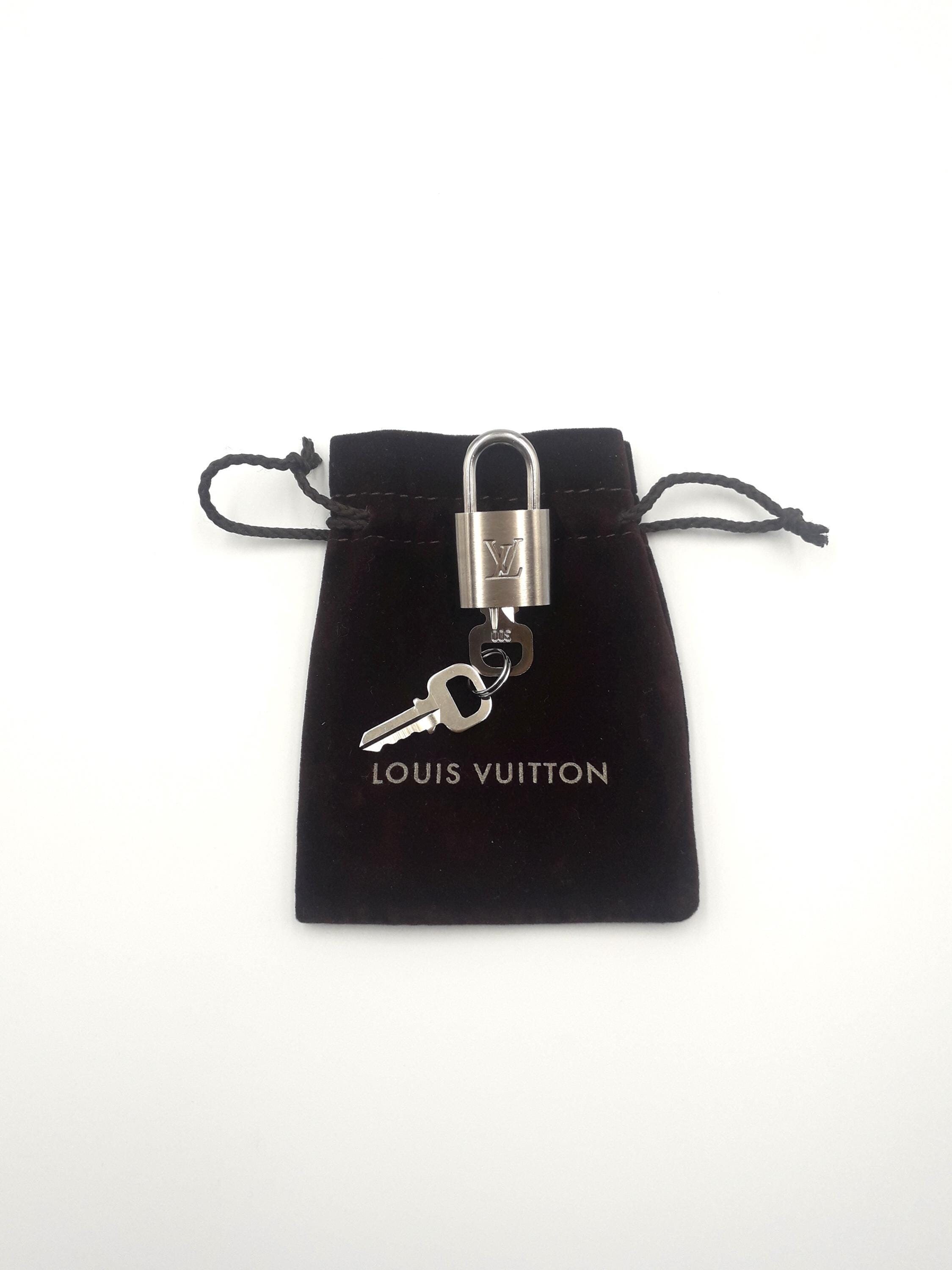 Louis Vuitton Lock and Key Necklace Etsy UK