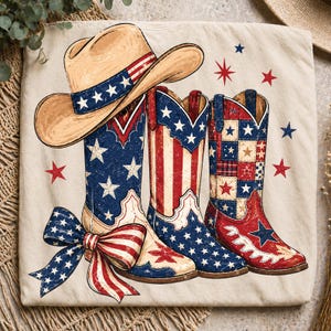 USA Cowboy Boots PNG, Brushstroke Checkered Png, Leopard Print PNG, 1776-2026 Cowgirl Shirt, Fourth of July Png Patriotic Shirt, Cowboy Gift