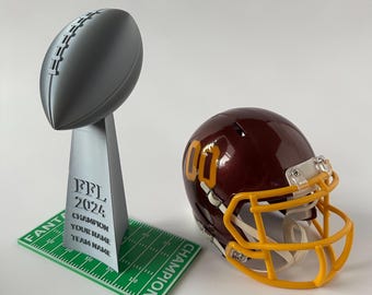3d fantasy football helmets Fantasy Football Championship Helmet