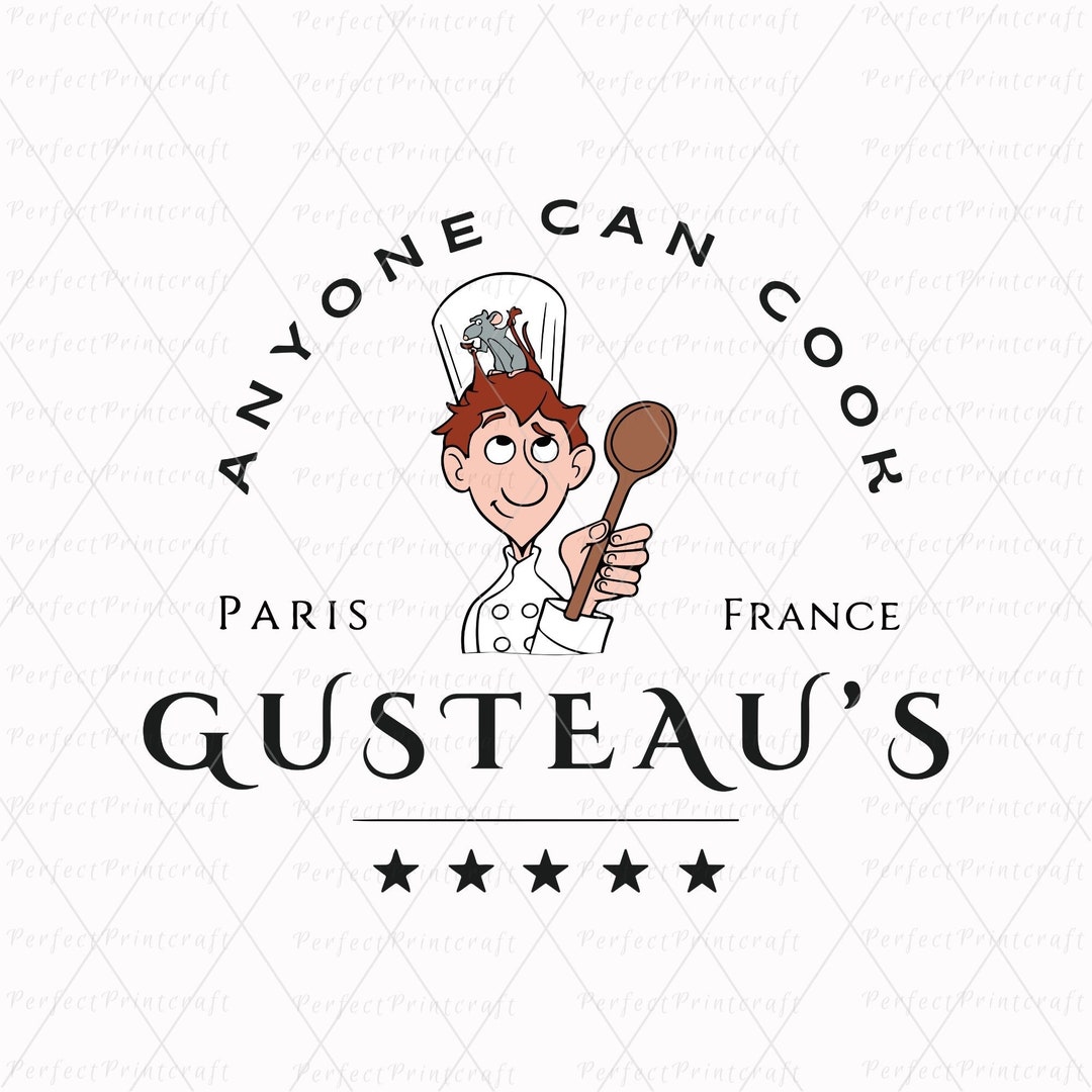 Ratatouille Svg, Ratatouille Png, Anyone Can Cook Svg, Ratatouille