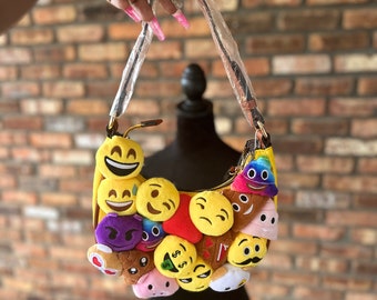 Emoji Mini Schulter Handtasche