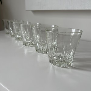 Stunning Set of 6 Princess House Regency Ice Bucket Old Fashioned Glasses, 9 oz.