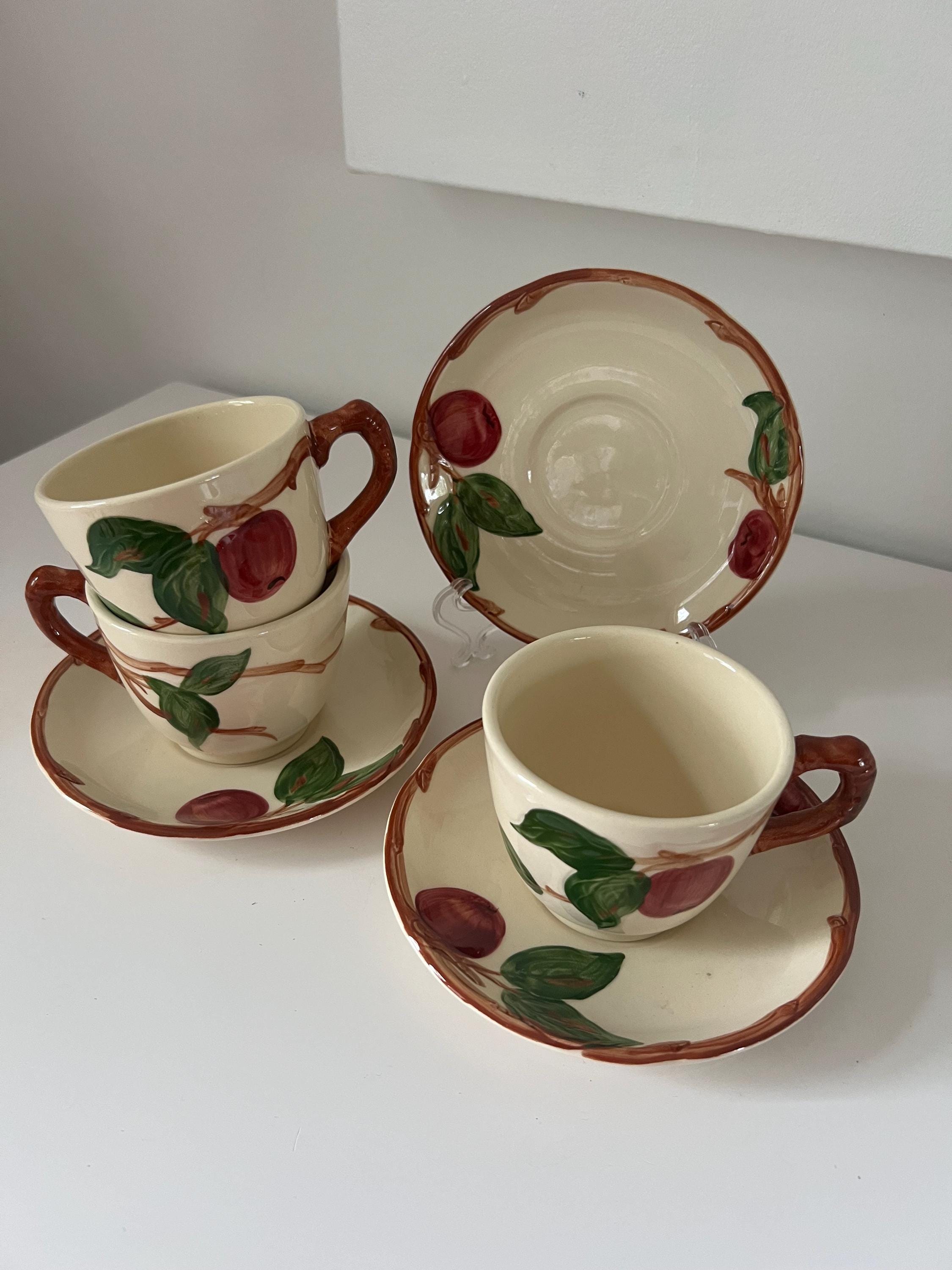 Vintage Franciscan Apple Cup Saucer | Made In USA California | Sold Separately