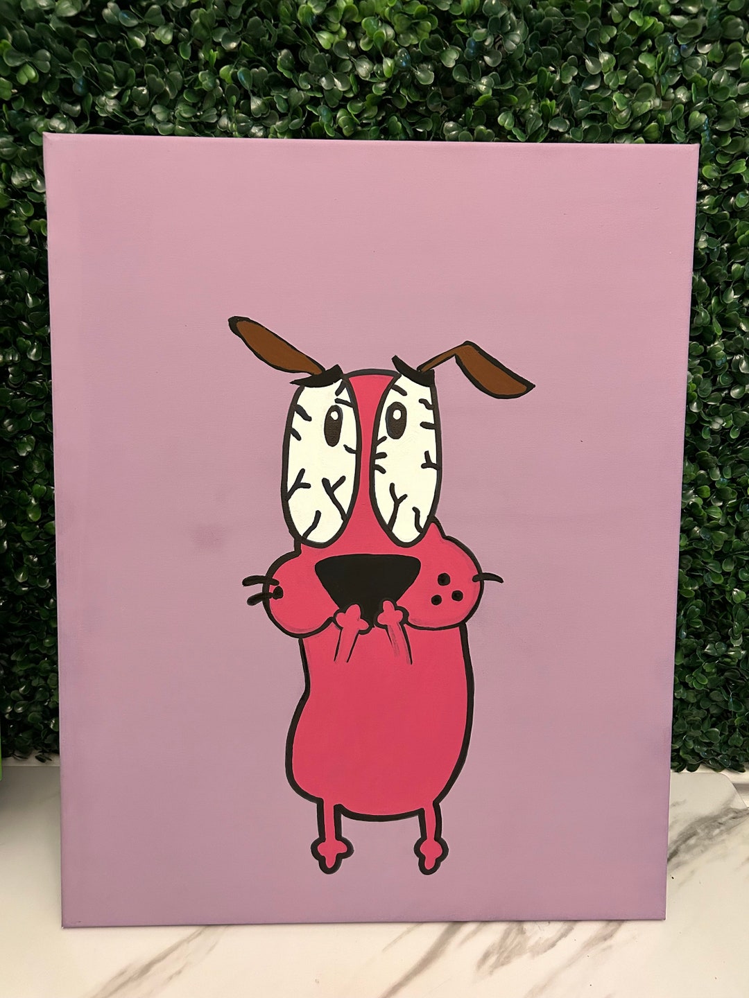 Courage the Cowardly Dog - Etsy