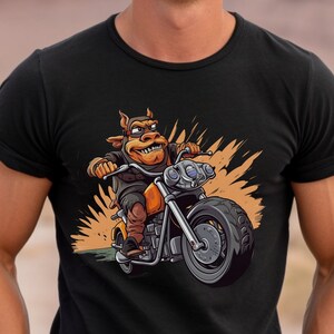Motorcycle Hog T-Shirt Unisex Jersey Short Sleeve Tee Motorcycle T-Shirt Motorcycle Lover Gift