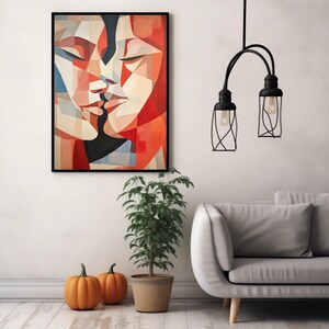 Modern Abstract Wall Art Design, Contemporary Wall Decor, Unique Home Decor, Original Artwork, Gift For Art Enthusiasts