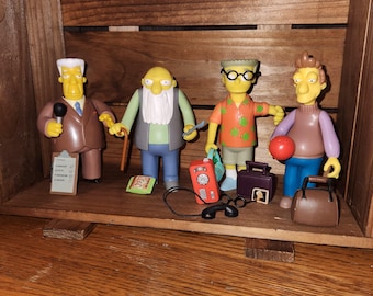 Playmates the Simpsons: KBBL Bill & Marty World of Springfield