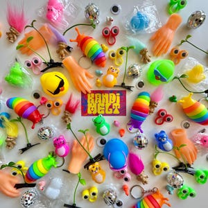 Rave Trinket Box! 25/50pc Festival Accessories, Kandi and Novelty Toys