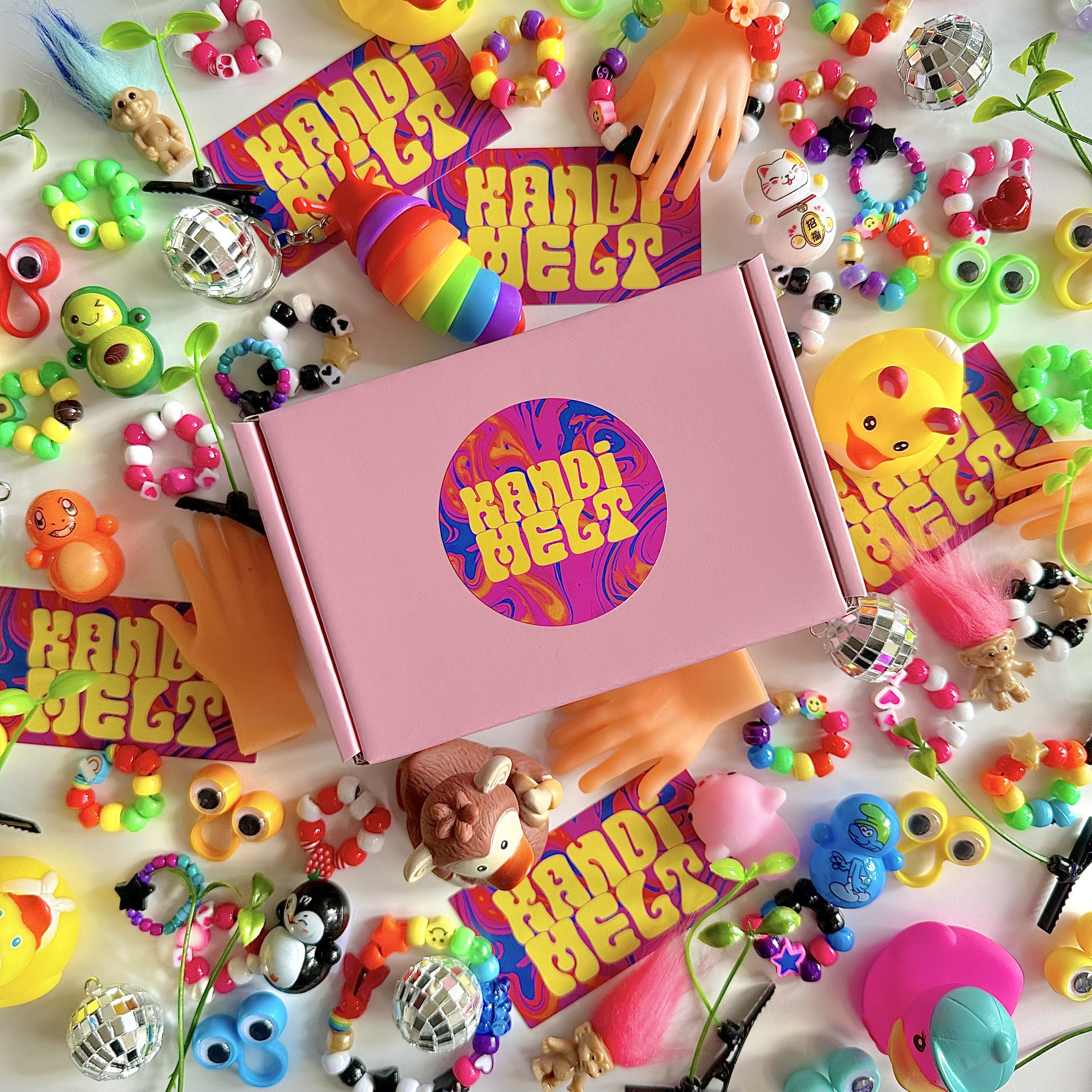 Triangle Rave Toy Rave Trinket Box! 25/50pc Festival Accessories, Kandi and Novelty Toys ...