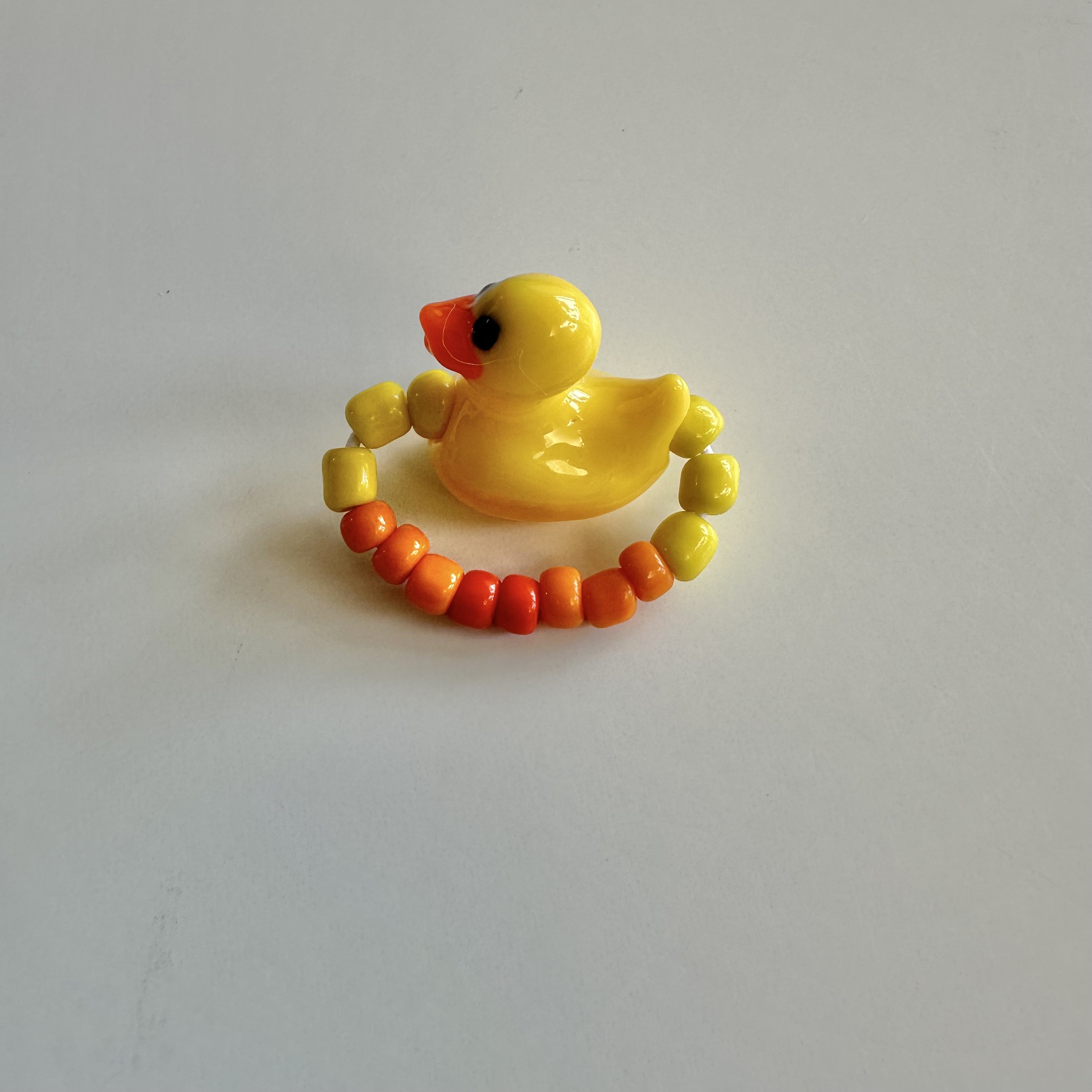 Bead Ring Rave Kandi Glass Bead Ring, Rave Festival EDM Accessories - Etsy