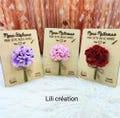 Bouquet of flowers on board with its support for teacher, ATSEM, AESH... product logo