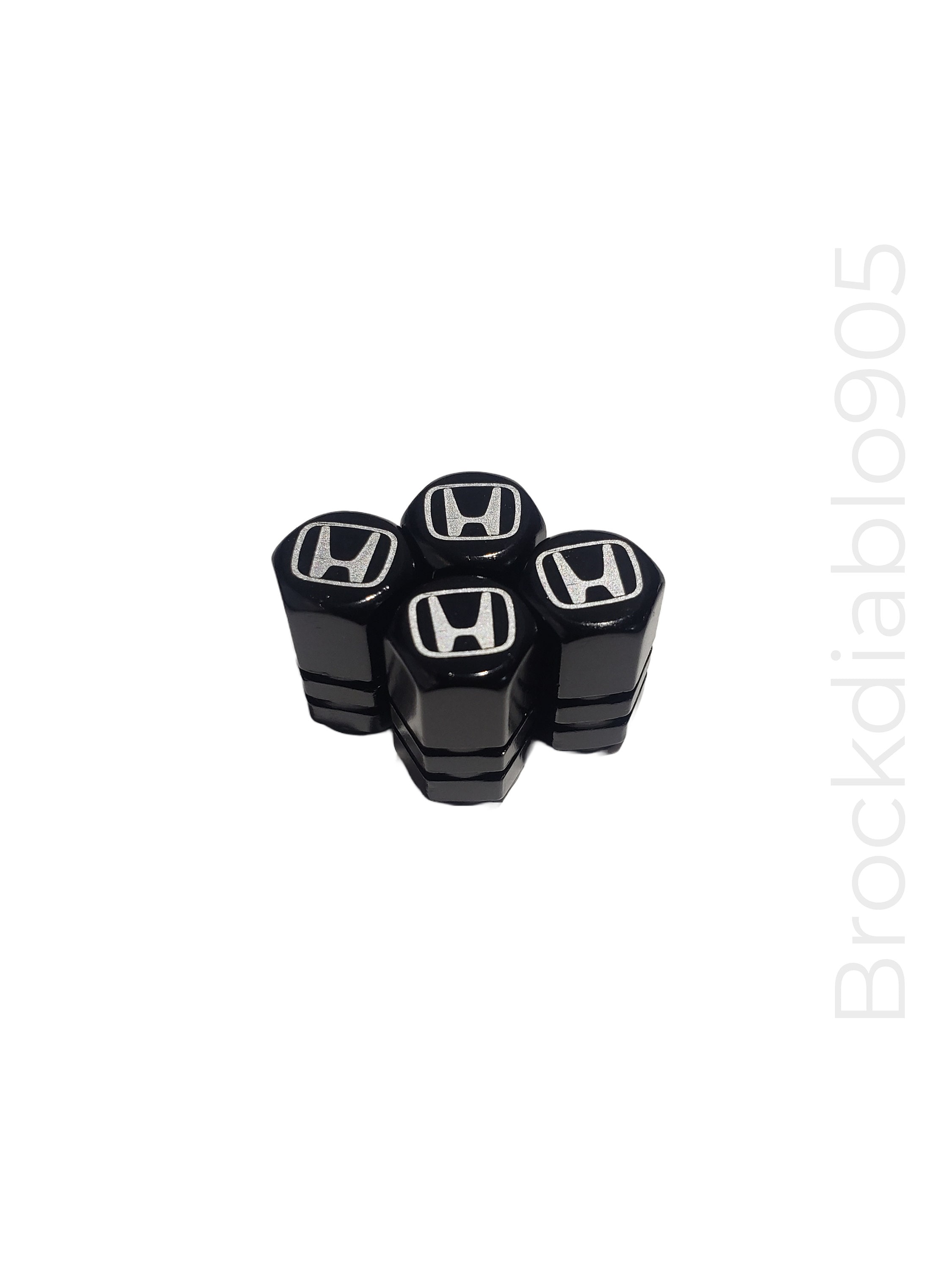 Honda Valve Stem Caps Black Etsy