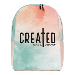 Créé avec un sac à dos Faith Collections (édition pour la rentrée)